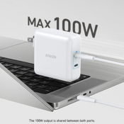 Anker PowerPort 100W 2-Port USB-C Charger $34.49 Shipped Free (Reg. $90)...