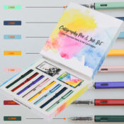 Calligraphy Fountain Pens Set $10 After Coupon (Reg. $20) - 8 Calligraphy...