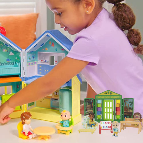 CoComelon Deluxe Family & School Time Playsets Bundle $38.83 Shipped ...