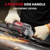 Get the job done quickly and efficiently with Corded Angle Grinder for...