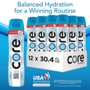 Core Hydration 12-Pack Perfectly Balanced Water, 30.4 oz as low as $10.20...