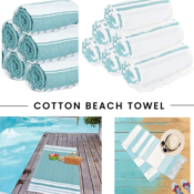 Today Only! Cotton Beach Towel from $31.98 Shipped Free (Reg. $45.99) -...