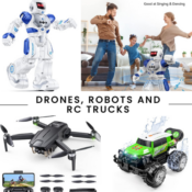 Today Only! Drones, Robots and RC Trucks from $39.99 Shipped Free (Reg....