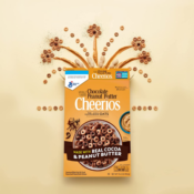 FOUR Boxes of 18-Oz Cheerios Chocolate Peanut Butter Breakfast Cereal as...