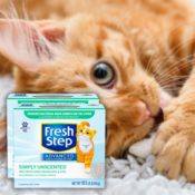 2-Pack Fresh Step Simply Unscented Extra Large Clumping Cat Litter as low...