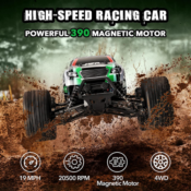 Experience the heart-pounding thrill of this High Speed Monster Truck Remote...