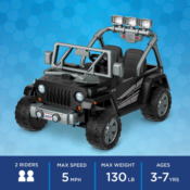 Power Wheels Jeep Wrangler Willys Ride-On Vehicle $199 Shipped Free (Reg....