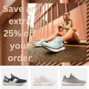 Save BIG on Men’s and Women’s New Balance Shoes and Take a Further...