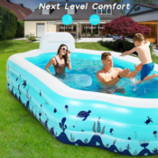 Make the most of the summer with your family with Oversized Rectangular...