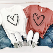 Mother’s Day Heart Soft Graphic Tee $19.99 Shipped (Reg. $32) - 7 Designs,...