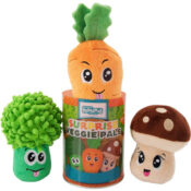 Outward Hound Unbox and Surprise Veggie Pals Squeaky Plush Dog Toy $3.34...