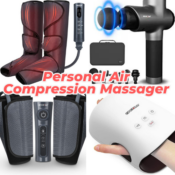 Today Only! Personal Air Compression Massager for Leg and Hand from $47.99...