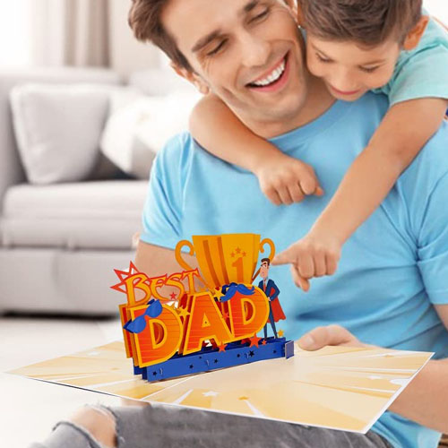 Pop Up Fathers Day Card $4 After Coupon (Reg. $8) - Includes Envelope ...