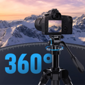 Capture every shot like a pro with ProGearX Compact Tripod Pan Head with...