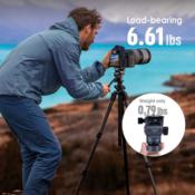 Stop wasting time & energy leveling your camera with ProGearX Tripod...