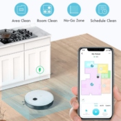 Elevate your cleaning experience with Robot Vacuum with 3000Pa Strong Suction...