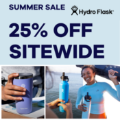 Hydro Flask Stainless Steel All Around Tumbler with Lid, Indigo, 18-Ounce  $18.93 (Reg. $27.95) - Fabulessly Frugal