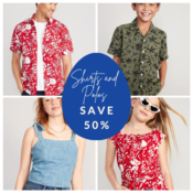 Today Only! Save 50% off on Shirts and Polos for Boys from $9.99 (Reg....
