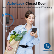 Enhance the security of your home with Smart Door Lock for just $74.99...
