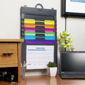 Smead Letter-Sized Cascading Wall Organizer $9.14 (Reg. $29.43) - with...