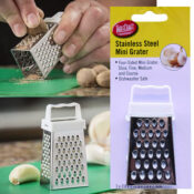 Stainless Steel Mini Grater $1.99 Great for grating garlic, chocolate,...