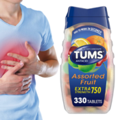 TUMS Extra Strength Antacid Tablets, 330-Count as low as $8.30 After Coupon...