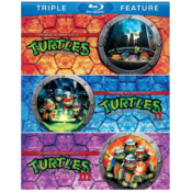 Teenage Mutant Ninja Turtles I, II & III Blu-ray Movie Collection $11.99...