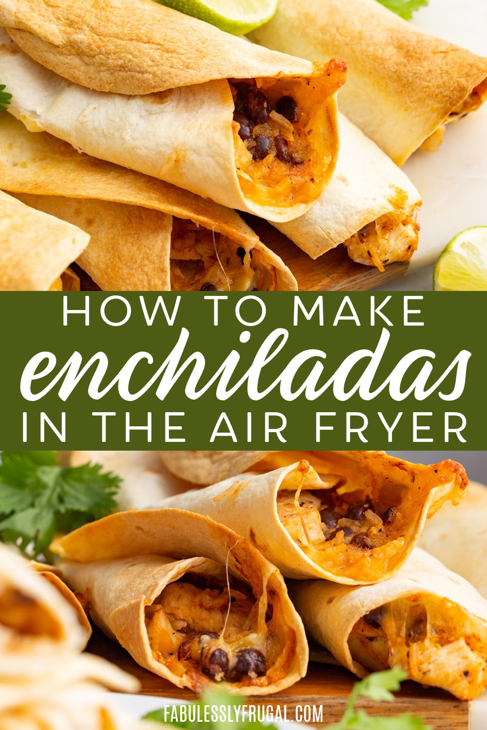 how to make enchiladas in the air fryer