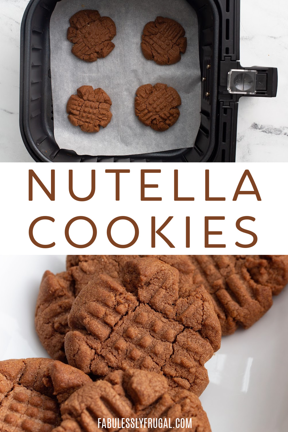 Air Fryer Nutella Cookies Recipe Fabulessly Frugal