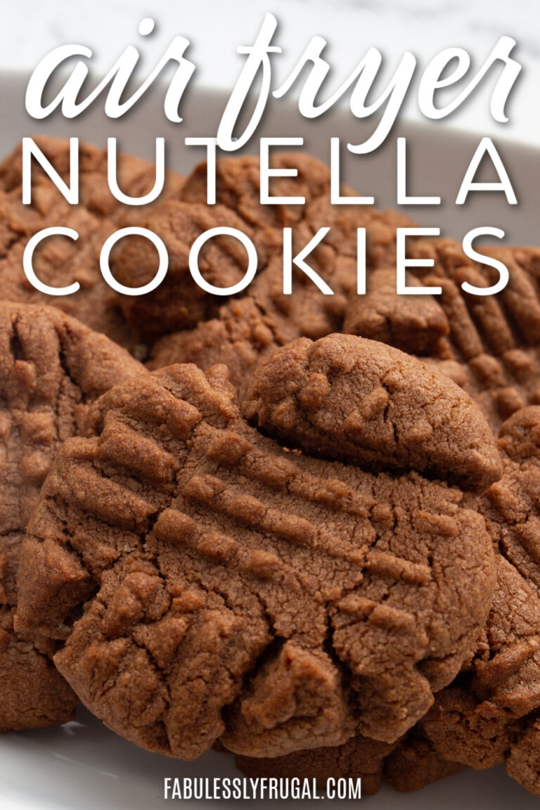 Air Fryer Nutella Cookies Recipe Fabulessly Frugal