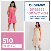 Today Only! Old Navy Dresses for Women $10 (Reg. $36.99) + for Girls +...