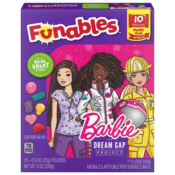 10-Count Funables Barbie Fruit Snacks as low as $1.33 Shipped Free (Reg....