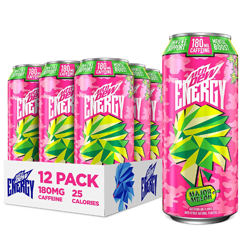 Pack Mountain Dew Energy Major Melon Limited Edition As Low As