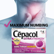 Cepacol Maximum Strength Throat and Cough Lozenges 16 Count Mixed Berry...