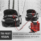 16-Foot Jumper Cables (6 AWG) with Smart-6 Protector $16.97 After Coupon...