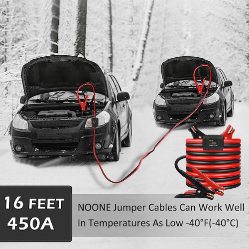 16Foot Jumper Cables (6 AWG) with Smart6 Protector 16.97 After