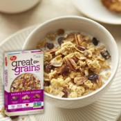 Post Great Grains Raisins, Dates, & Pecans 16-Oz Cereal as low as $2.54...