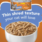 24-Count Purina Friskies Wet Cat Food Shreds as low as $16.64 (Reg. $37)...