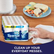 24 Double Rolls Sparkle Pick-A-Size Paper Towels as low as $22.53 Shipped...