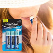 3-Count ChapStick Moisturizer Cool Mint Lip Balm Tubes, SPF 15 and Skin...