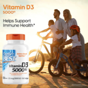 360-Count Doctor's Best Vitamin D3 5000 IU Softgels as low as $5.56 After...