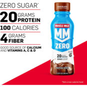 12-Count Muscle Milk Zero Protein Shake as low as $17.22 After Coupon (Reg....