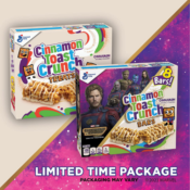 48-Count Cinnamon Toast Crunch Breakfast Cereal Bars as low as $13.03 After...