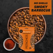 5.5-Oz Wonderful Pistachios, Smoky BBQ, No Shells as low as $2.84 EACH...