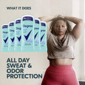 6-Pack Degree Shower Clean Women Antiperspirant Deodorant as low as $12.22...
