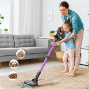 Make your cleaning tasks a breeze with this 6-in-1 Lightweight Stick Cordless...