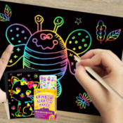 60-Piece Rainbow Magic Scratch Off Art Crafts Set $4.99 After Code (Reg....