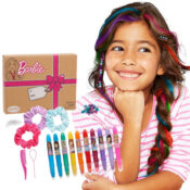 75-Piece Just Play Barbie Deluxe Hair Chalk Salon Set $5.65 (Reg. $7.65)...