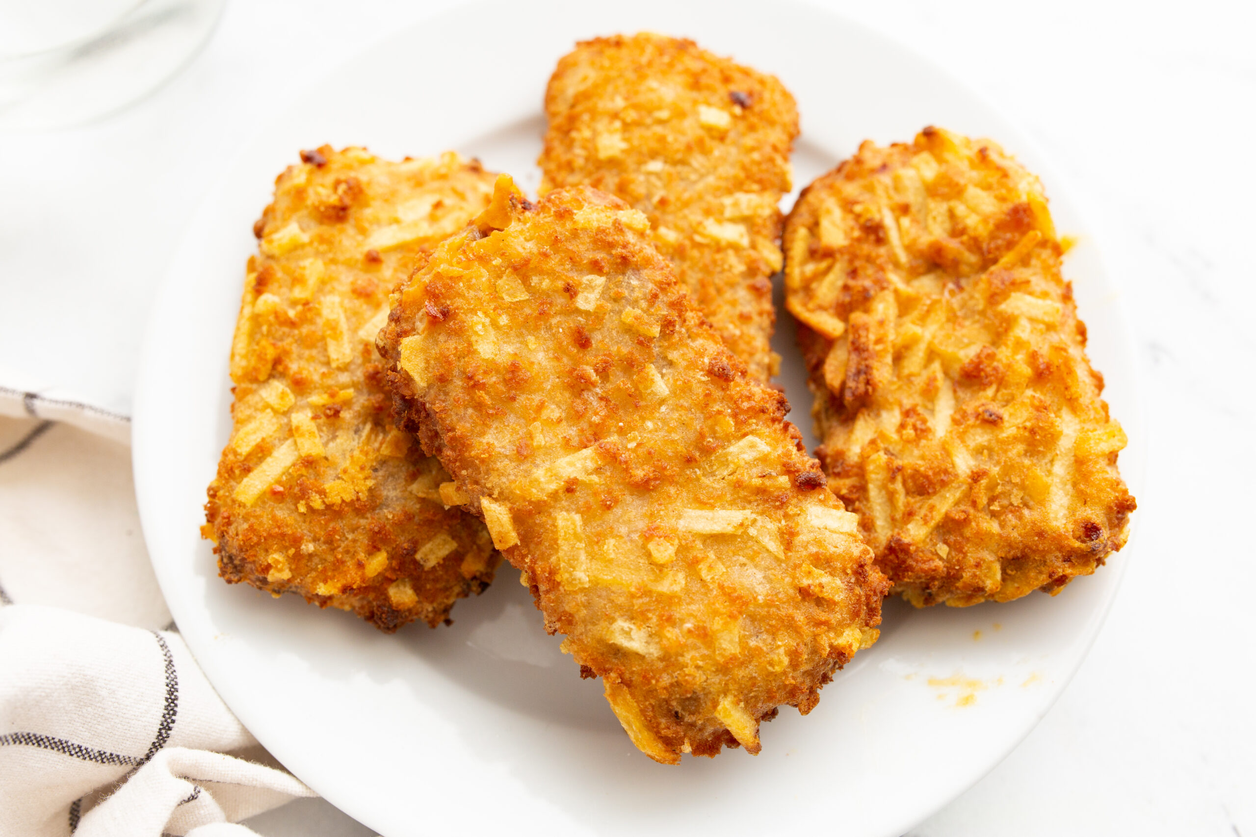 Air Fryer Hash Browns - Fresh and Frozen - The Travel Palate