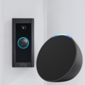 Wired Ring Video Doorbell + All-New Echo Pop Speaker $40 Shipped Free (Reg....